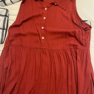 Tommy Hilfiger Dress Size 16. Burnt Orange. Only worn once.
